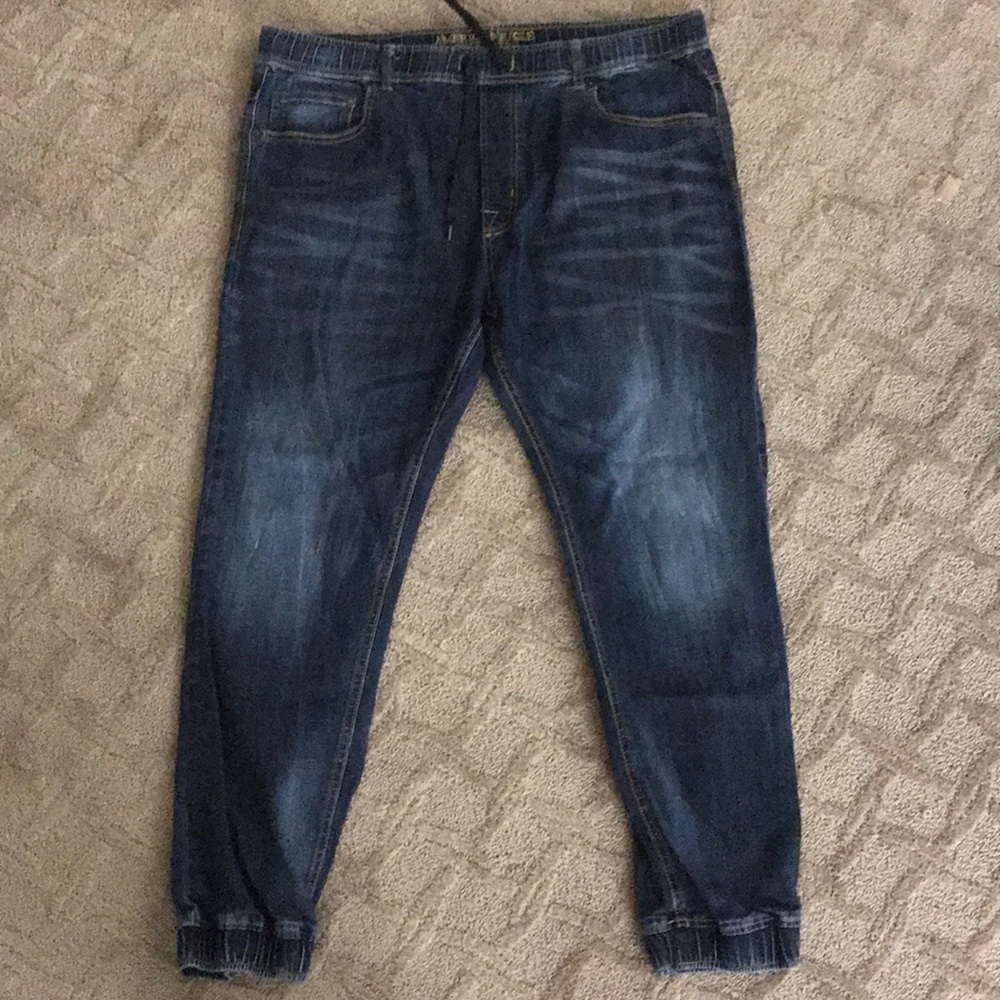 Men’s American eagle denim joggers